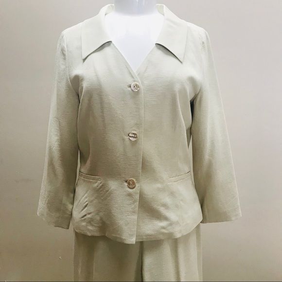 Tommy Bahama 100% Silk Ivory 2 Piece Suit - Picture 1 of 16